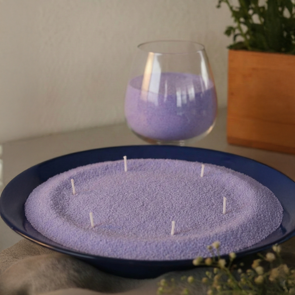 Mombatti Pearled Candle